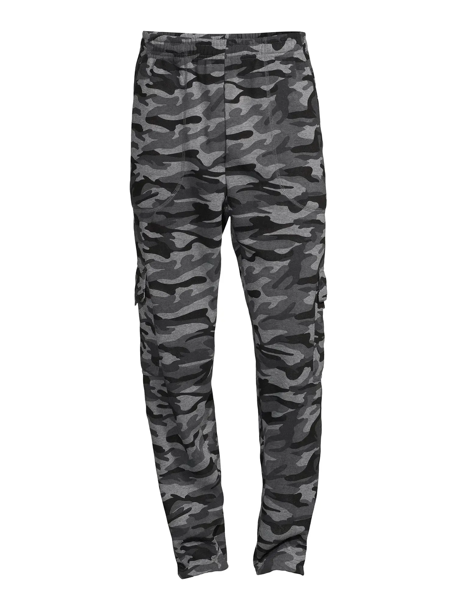 Big Men's Sweatpants with Fleece Cargo Pocket