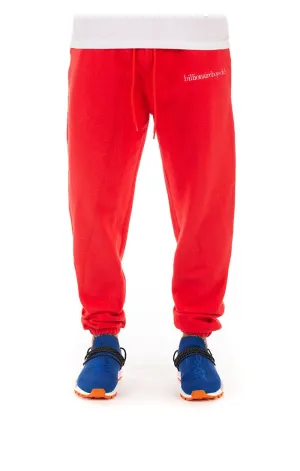 Billionaire Boys Club Lifeforce Red Sweatpants