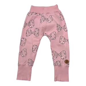 Blaa baby sweatpants, pink bow | 86/92cm