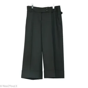 Black Lapeled Capri Slacks (Ann Taylor)