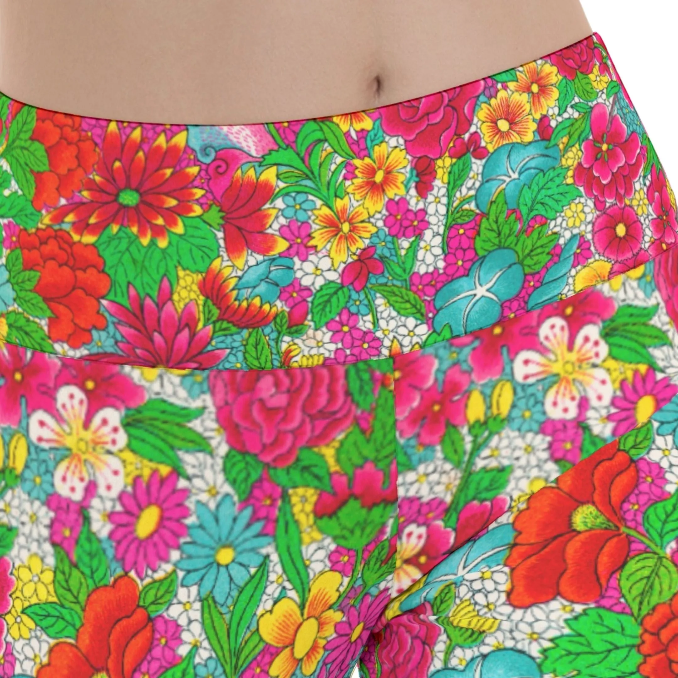 Bloom Boom Yoga Flare Pants