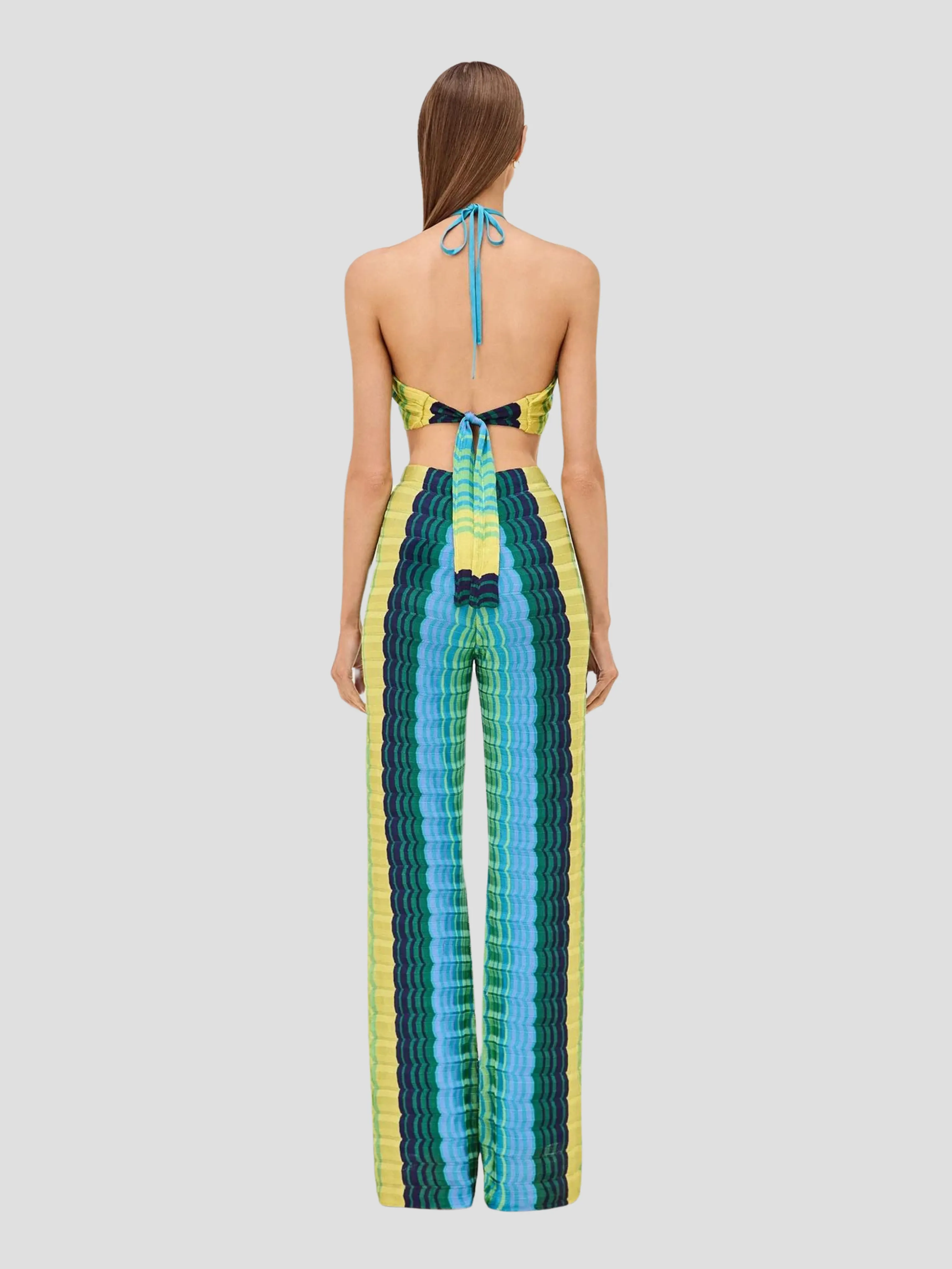 Blue Multi Belgium Pants