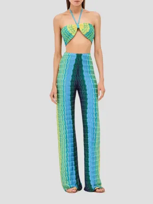 Blue Multi Belgium Pants