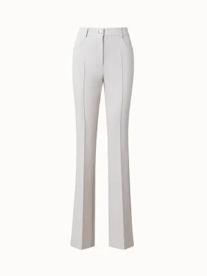 Bootcut Cotton Denim Stretch Pants