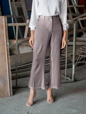 Bootcut Pants - Grey