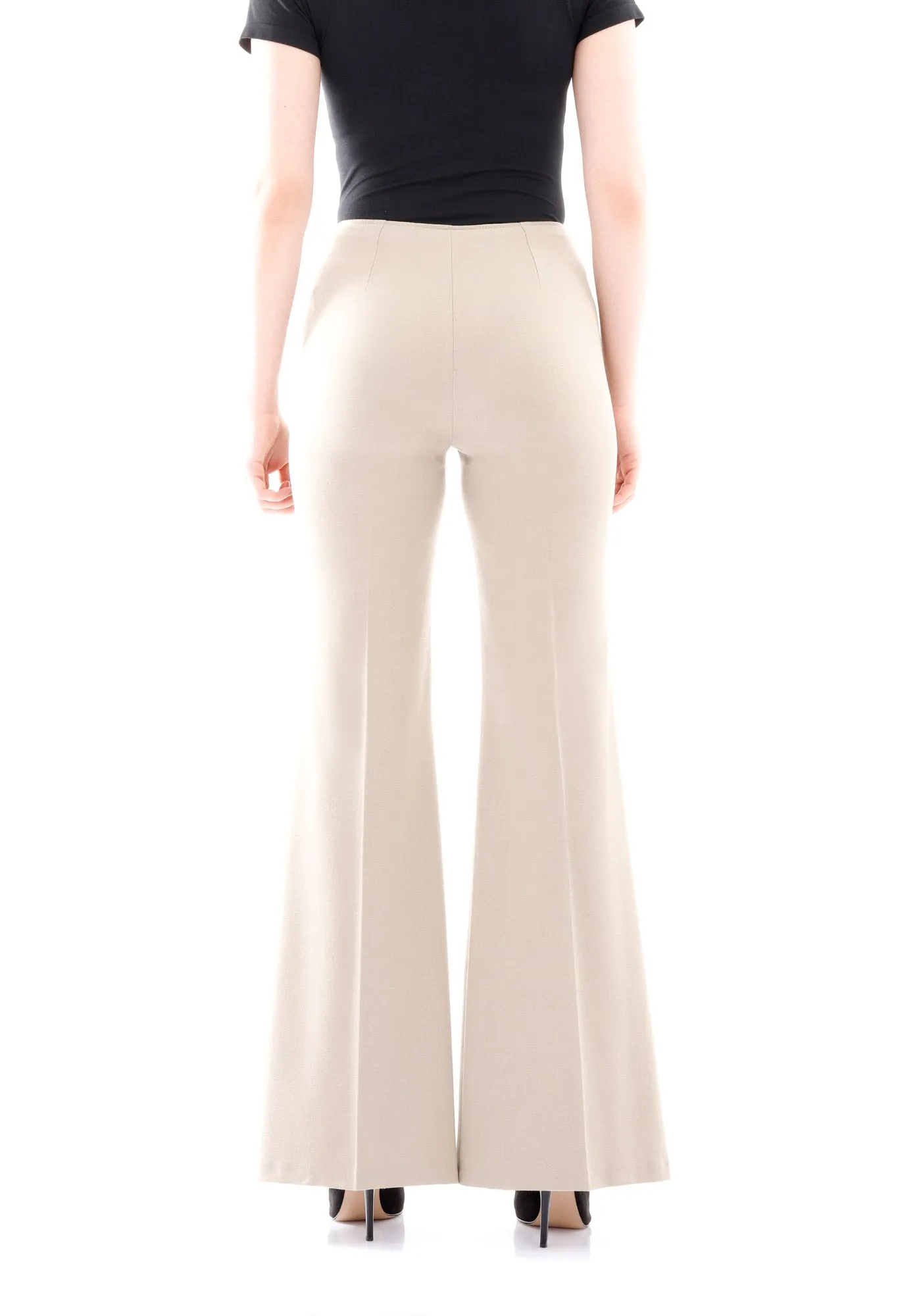 Bootcut Pants - High Waisted Flare Trousers - G-Line