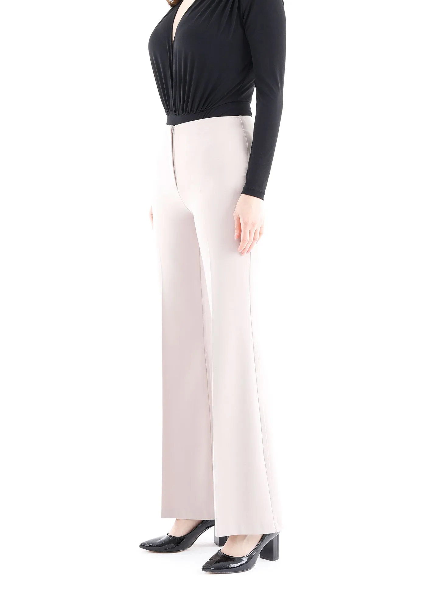 Bootcut Pants - High Waisted Flare Trousers - G-Line