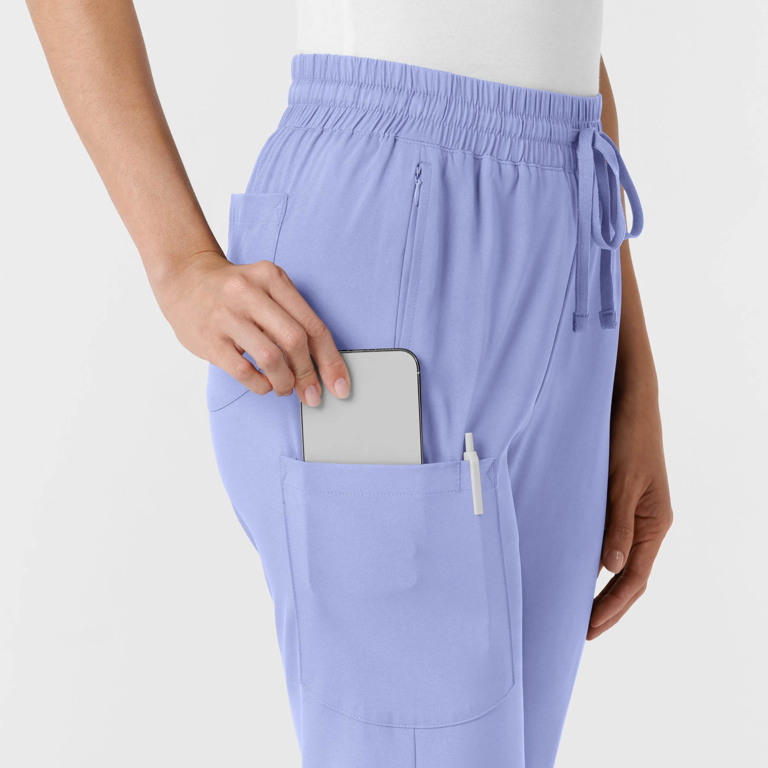 Boundless 5251 Bootcut Scrub Pants Ceil Blue