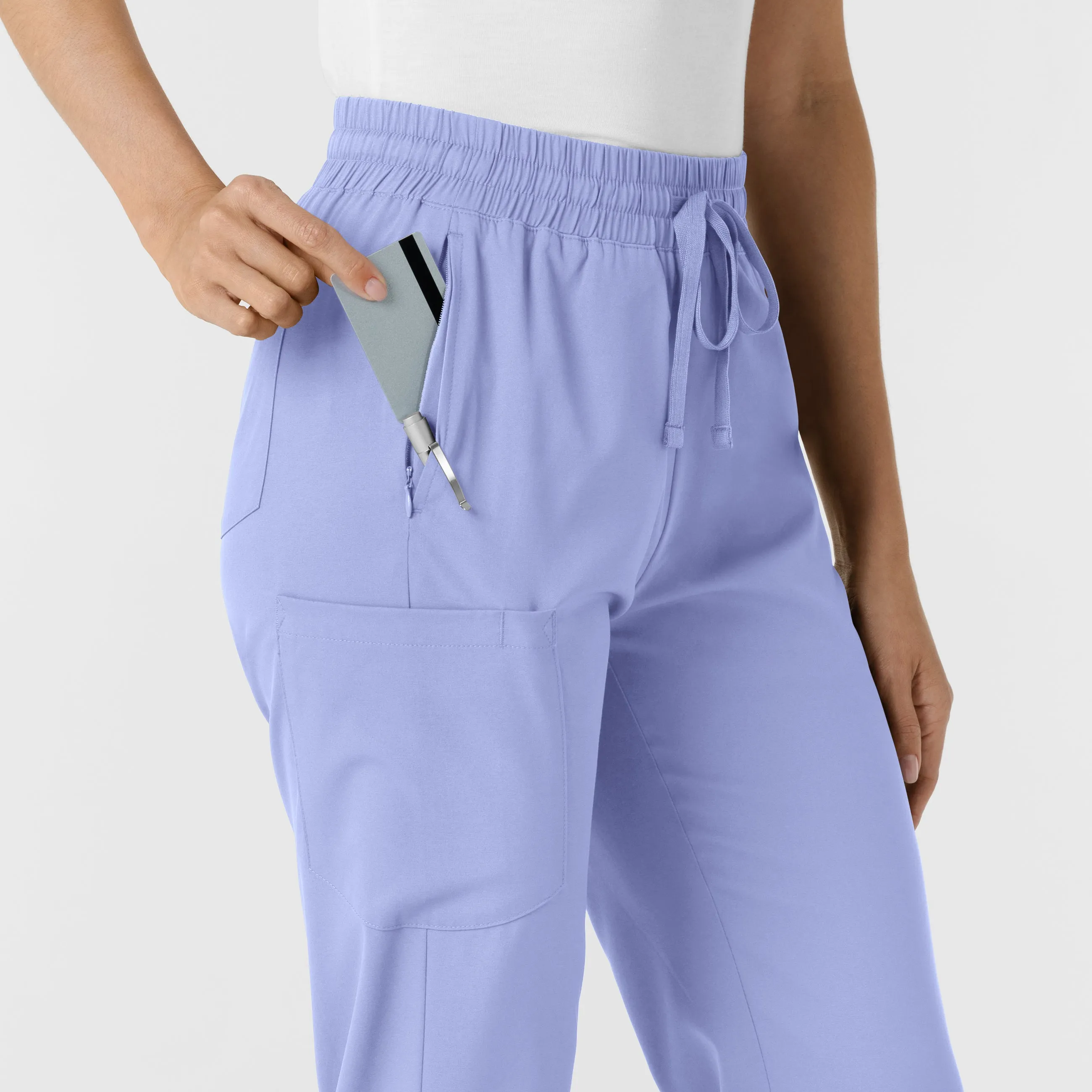 Boundless 5251 Bootcut Scrub Pants Ceil Blue