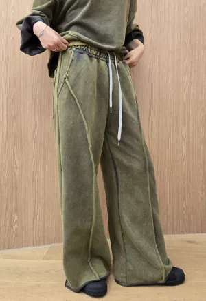 Boyfriend Pants in Green