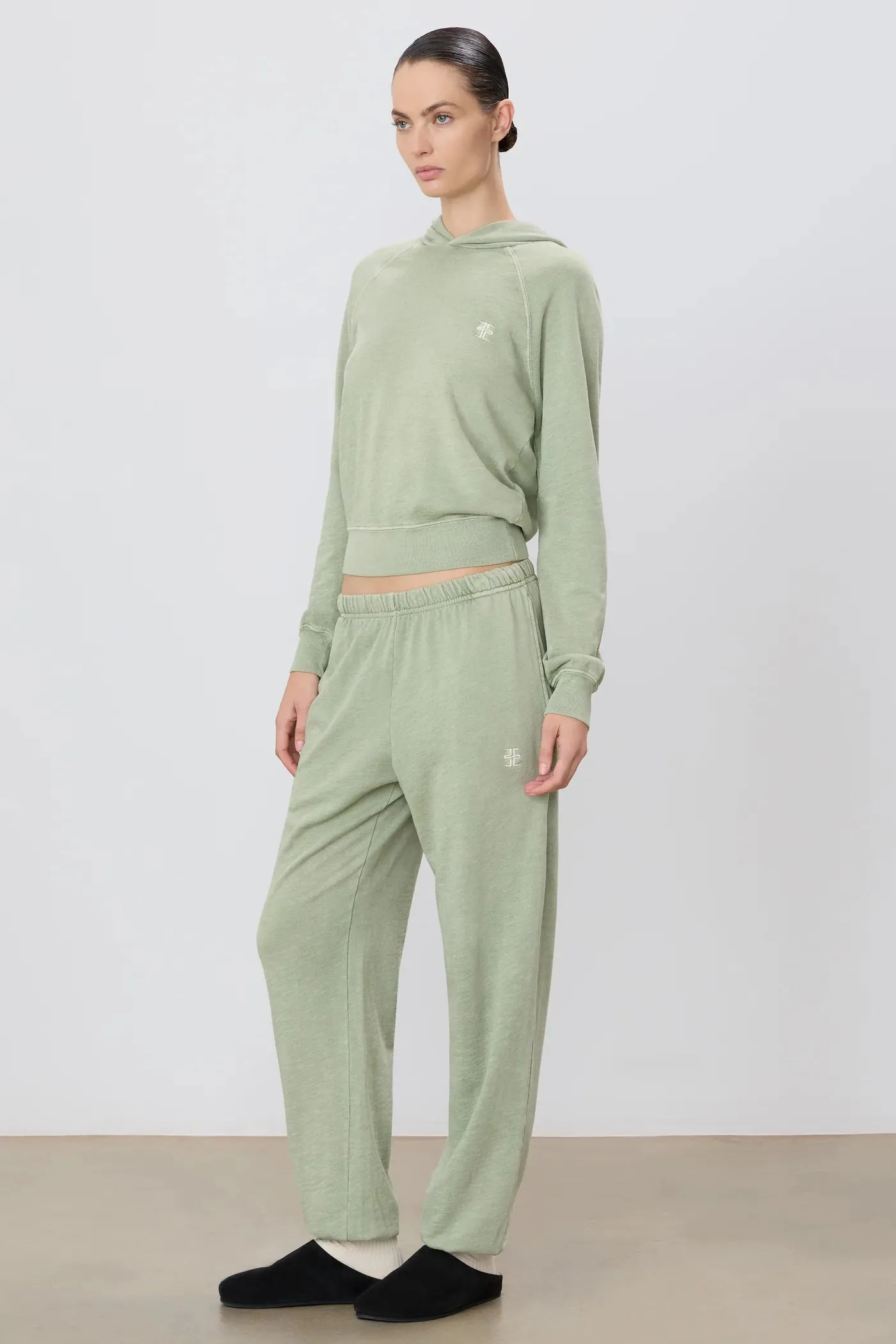 Boyfriend Pocket Sweatpants Sage