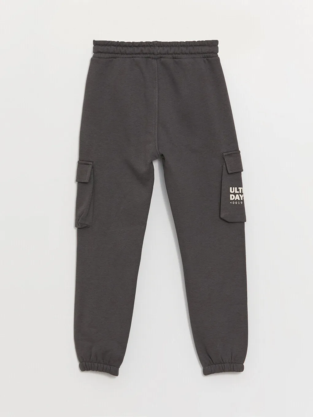 Boys Cargo Sweatpants With Elastic Waist