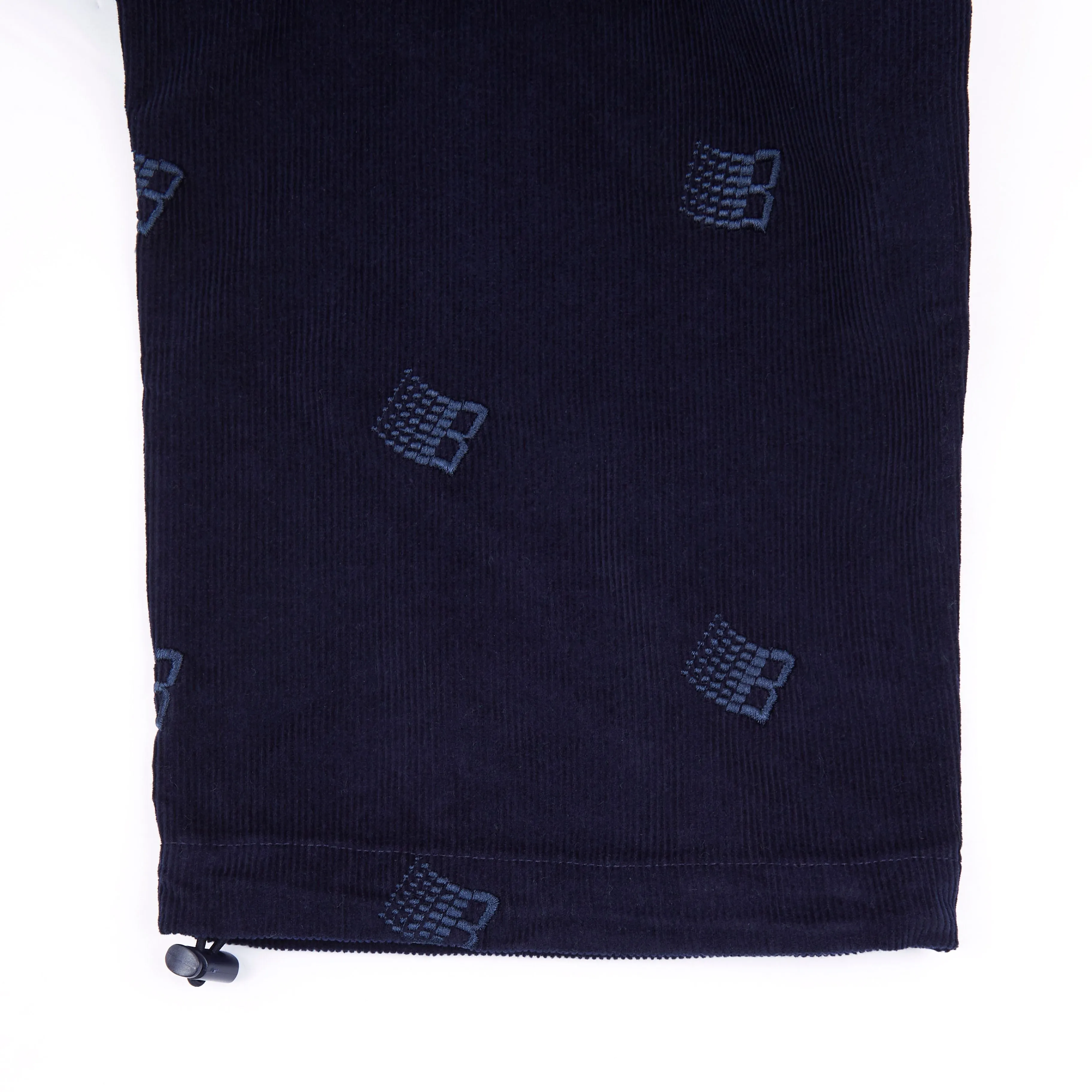 Bronze 56k Allover Embroidered Pant - Navy