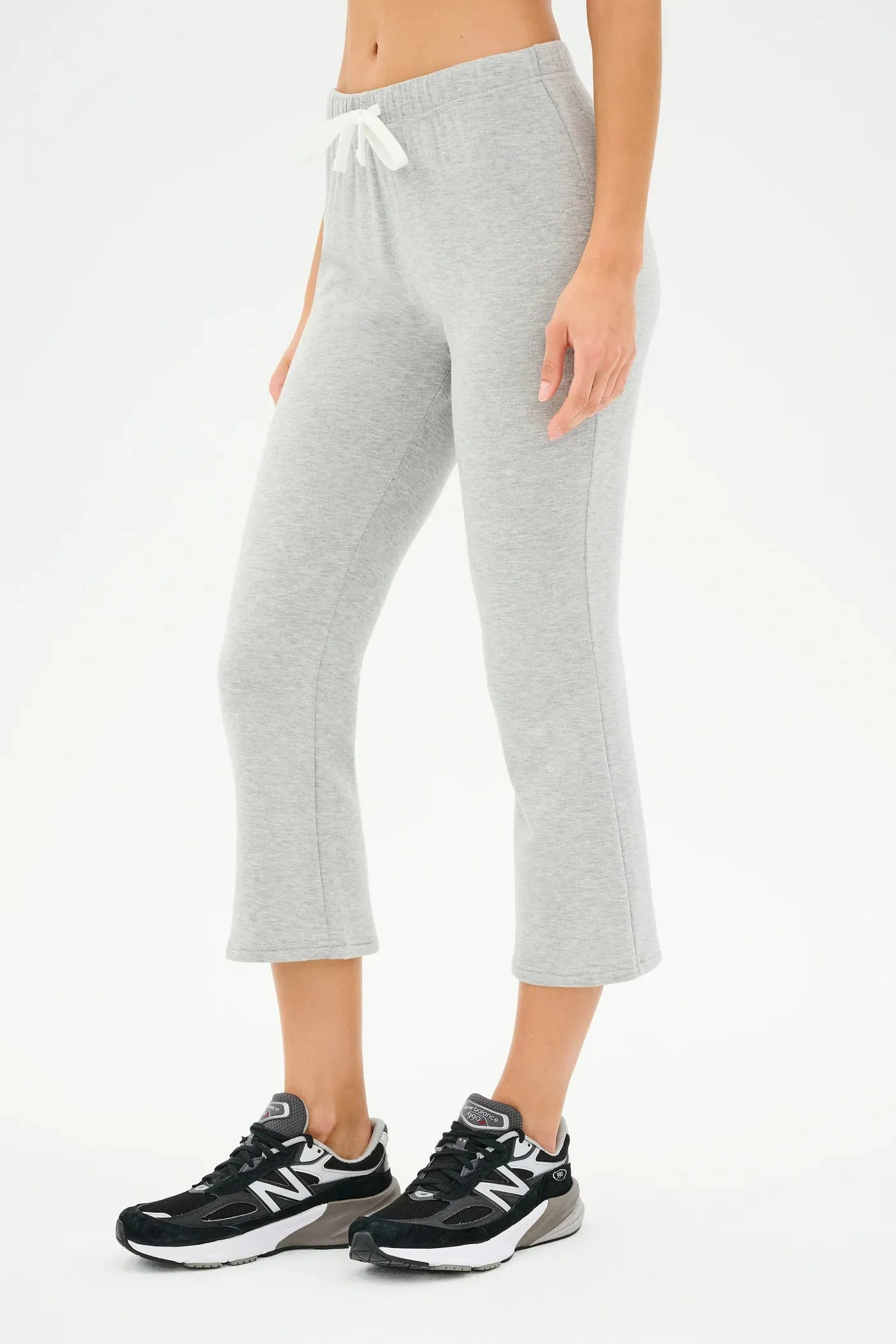 Brooks Fleece Cropped Flare