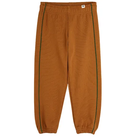 Brown Piping Joggers