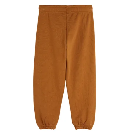Brown Piping Joggers