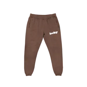 BROWN TERRY SWEATPANTS