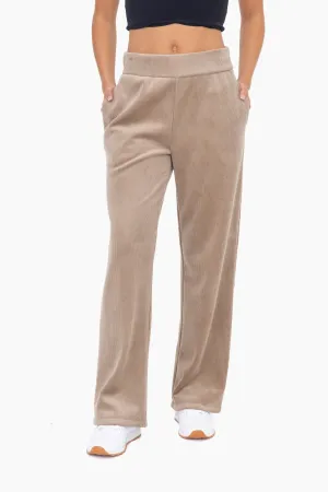 Brushed Corduroy Lounge Pants