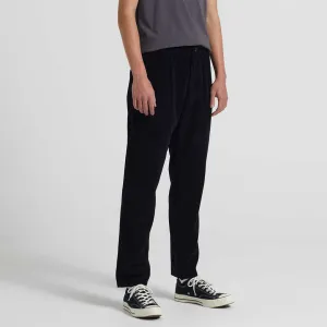 BY GARMENT MAKERS Buster Corduroy Pants jet black