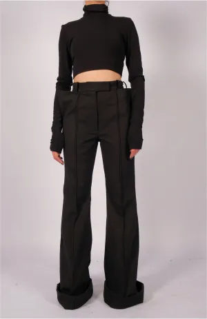 Canvas  Bootcut Slim Trouser