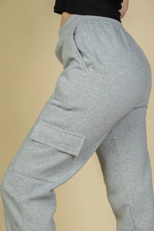 Capella Side Pocket Drawstring Waist Sweatpants