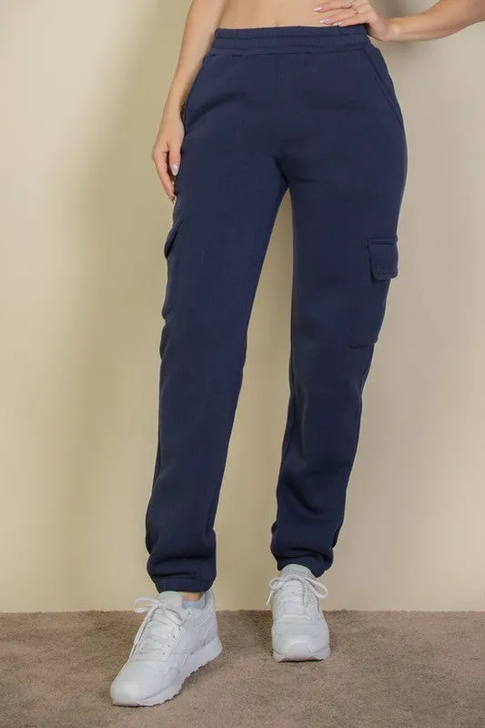 Capella Side Pocket Drawstring Waist Sweatpants
