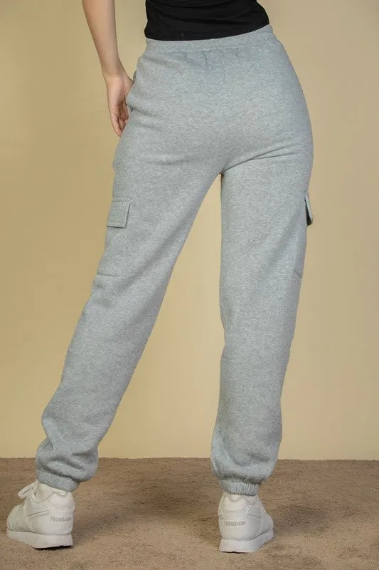 Capella Side Pocket Drawstring Waist Sweatpants