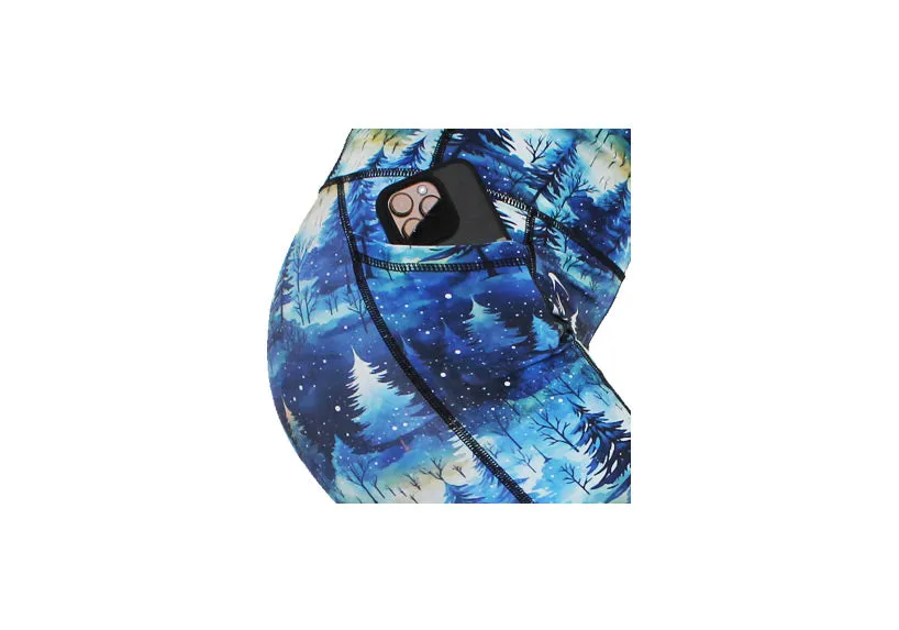 Capri Nordic Nights Leggings with pockets