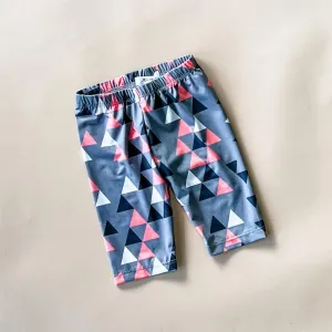 Capri-Triangle leggings | Titanium