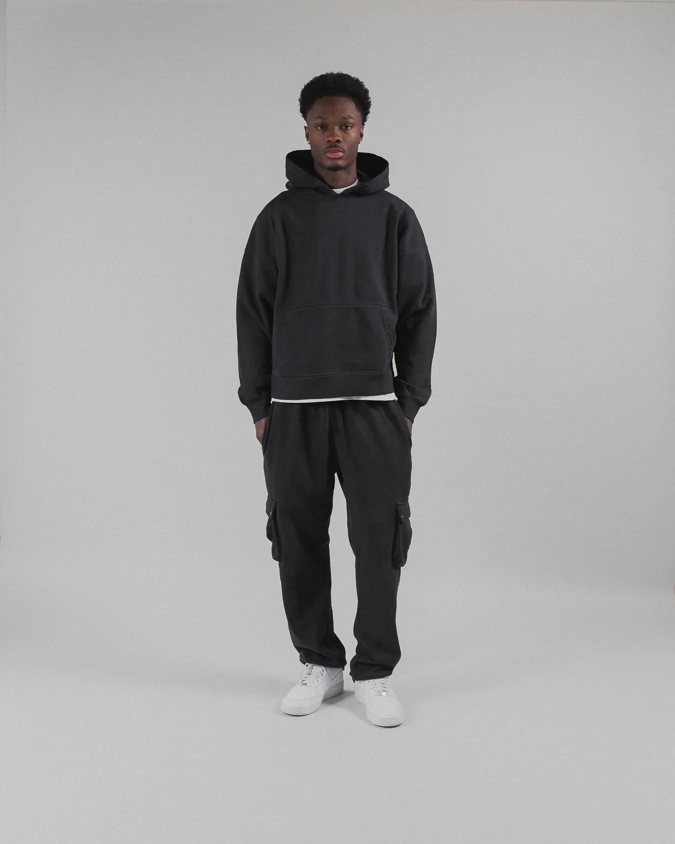 Cargo Sweatpants - Vintage Black