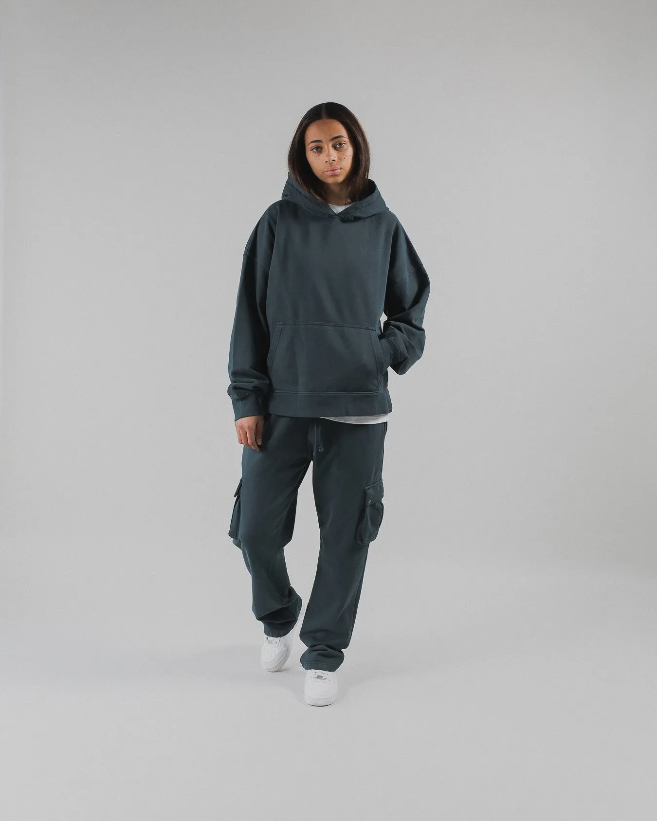 Cargo Sweatpants - Vintage Teal