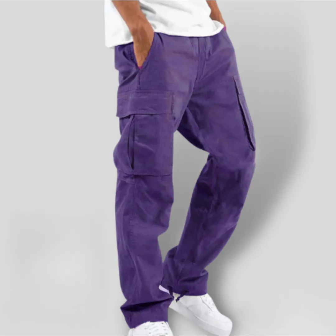 CargoFlex™ | Men's Elastic Waist Cargo Pants | Durable Fabric, Multiple Pockets & Comfortable Fit