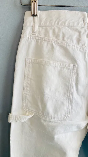 Carpenter Denim in White