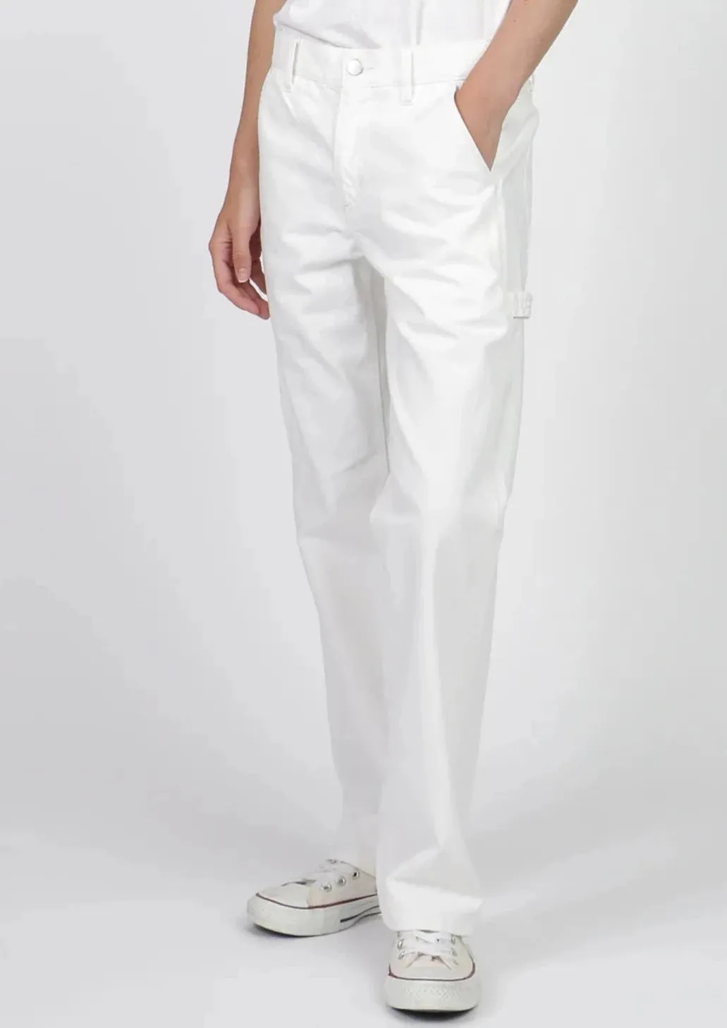 Carpenter Denim in White