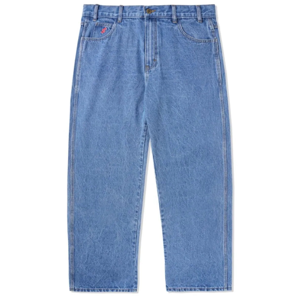Cash Only - Baggy Denim Mens Pants Washed Indigo