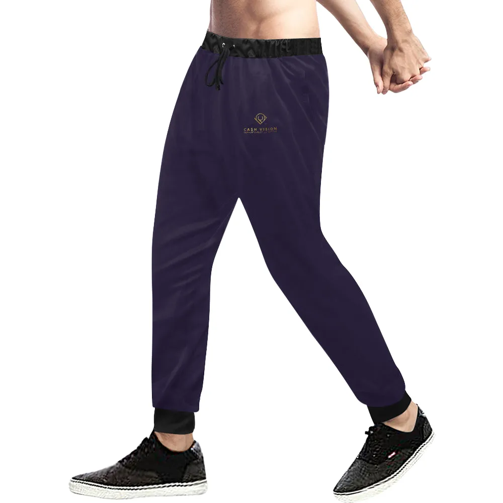 Cash Vision Sweatpants - Navy Blue