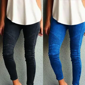 Casual Slim Tight Elastic Pants