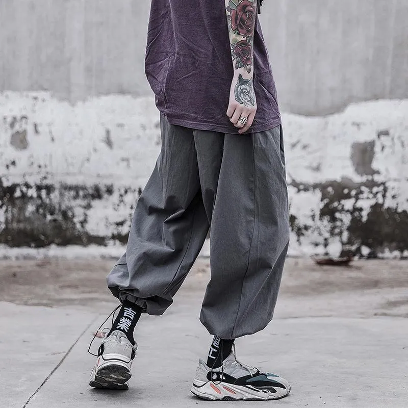 Casual Street Drawstring Pants