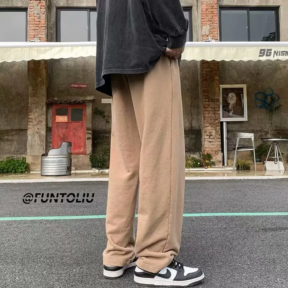 Characterized Letter Drawstring Sweatpants