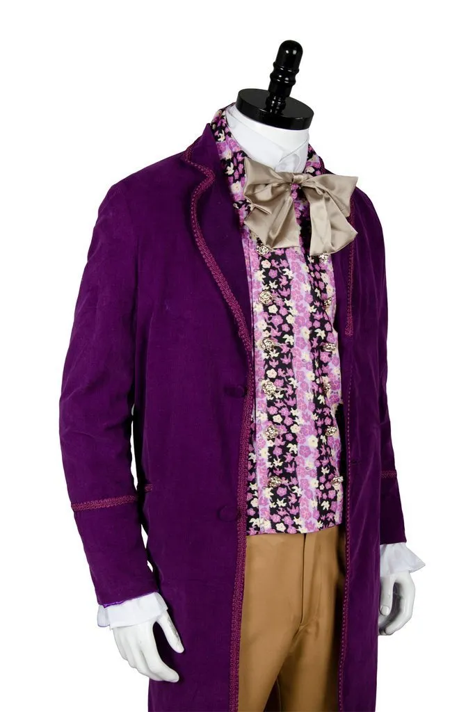 Chocolate Factory 1971 Costume Cosplay Outfit