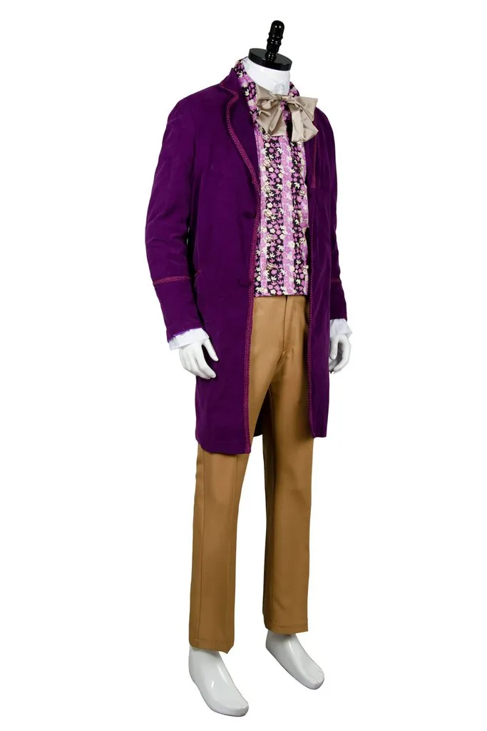 Chocolate Factory 1971 Costume Cosplay Outfit