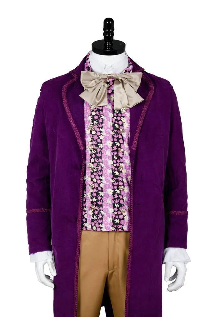 Chocolate Factory 1971 Costume Cosplay Outfit
