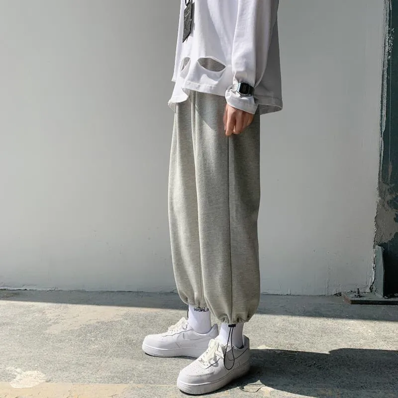 City Classic Drawstring Cotton Sweatpants