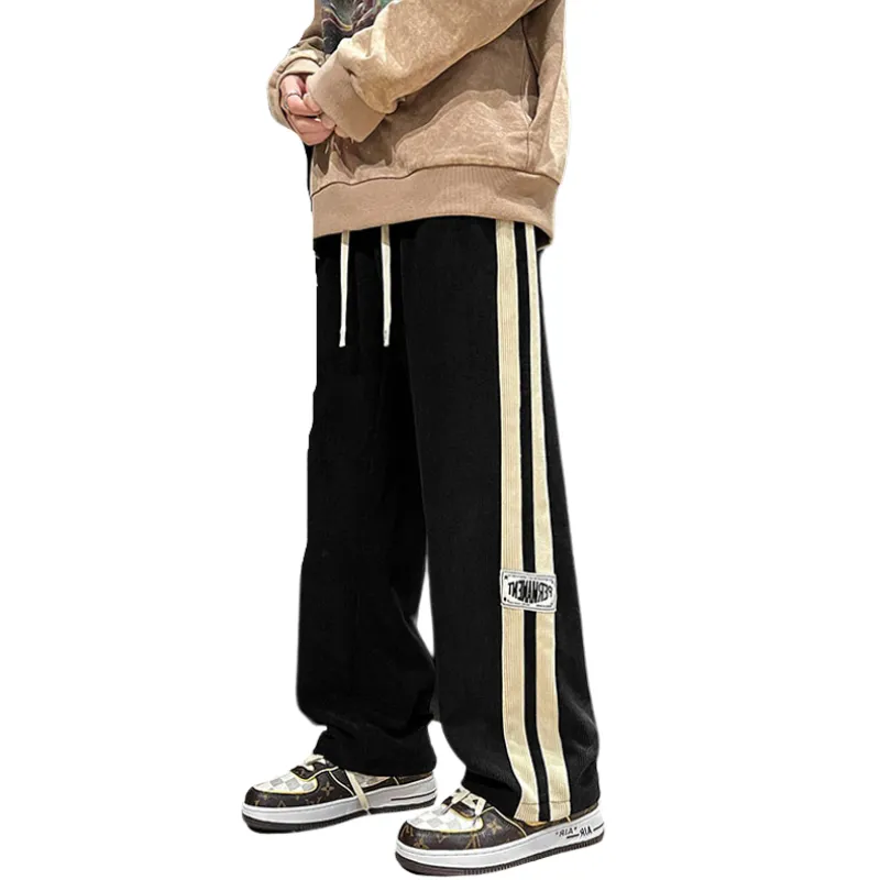 City Side Stripes Drawstring Sweatpants