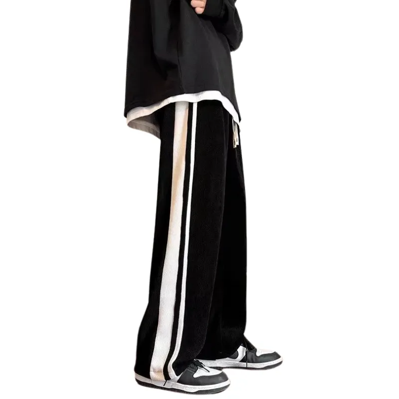 City Side Stripes Drawstring Sweatpants