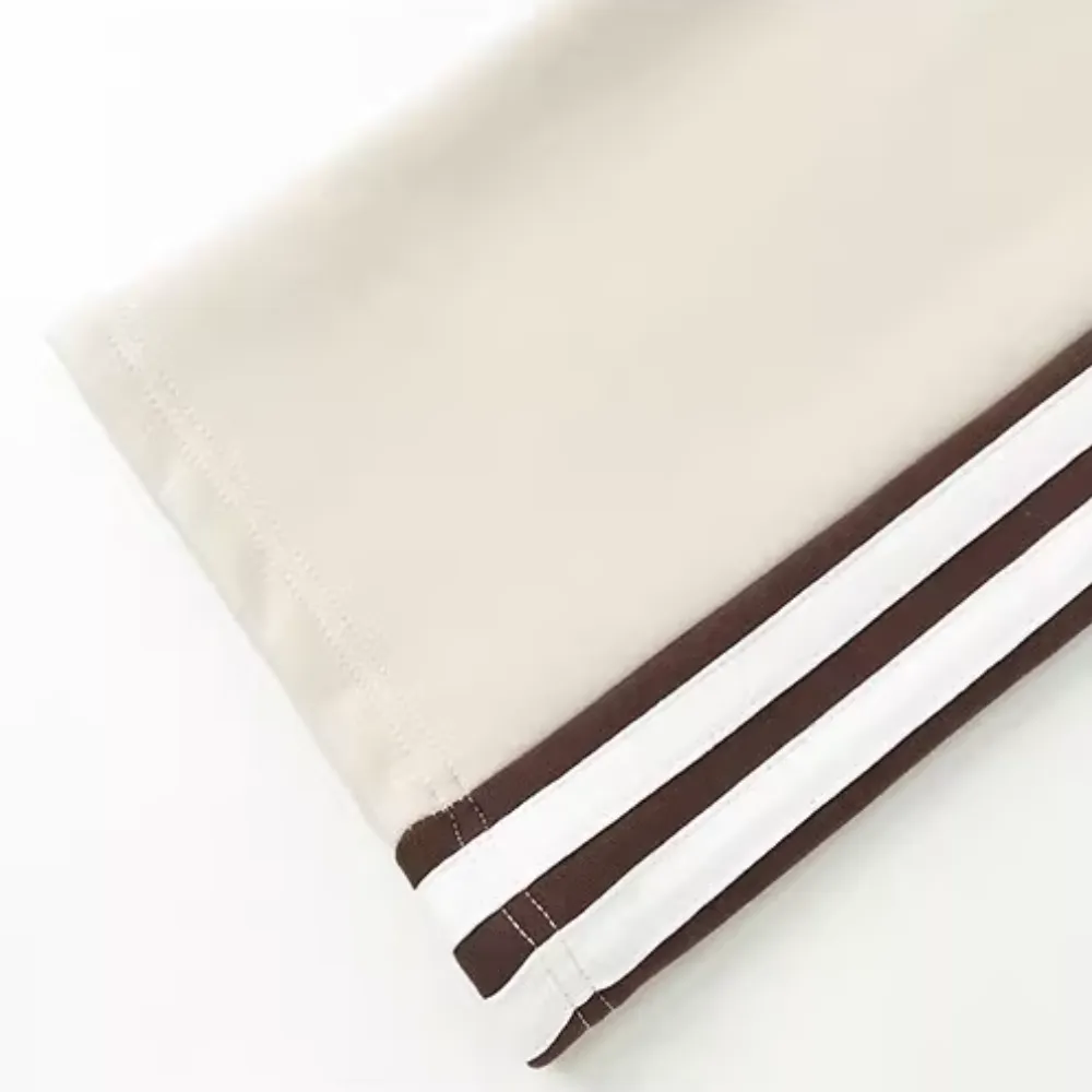 Classic Stripe Straight Sweatpants