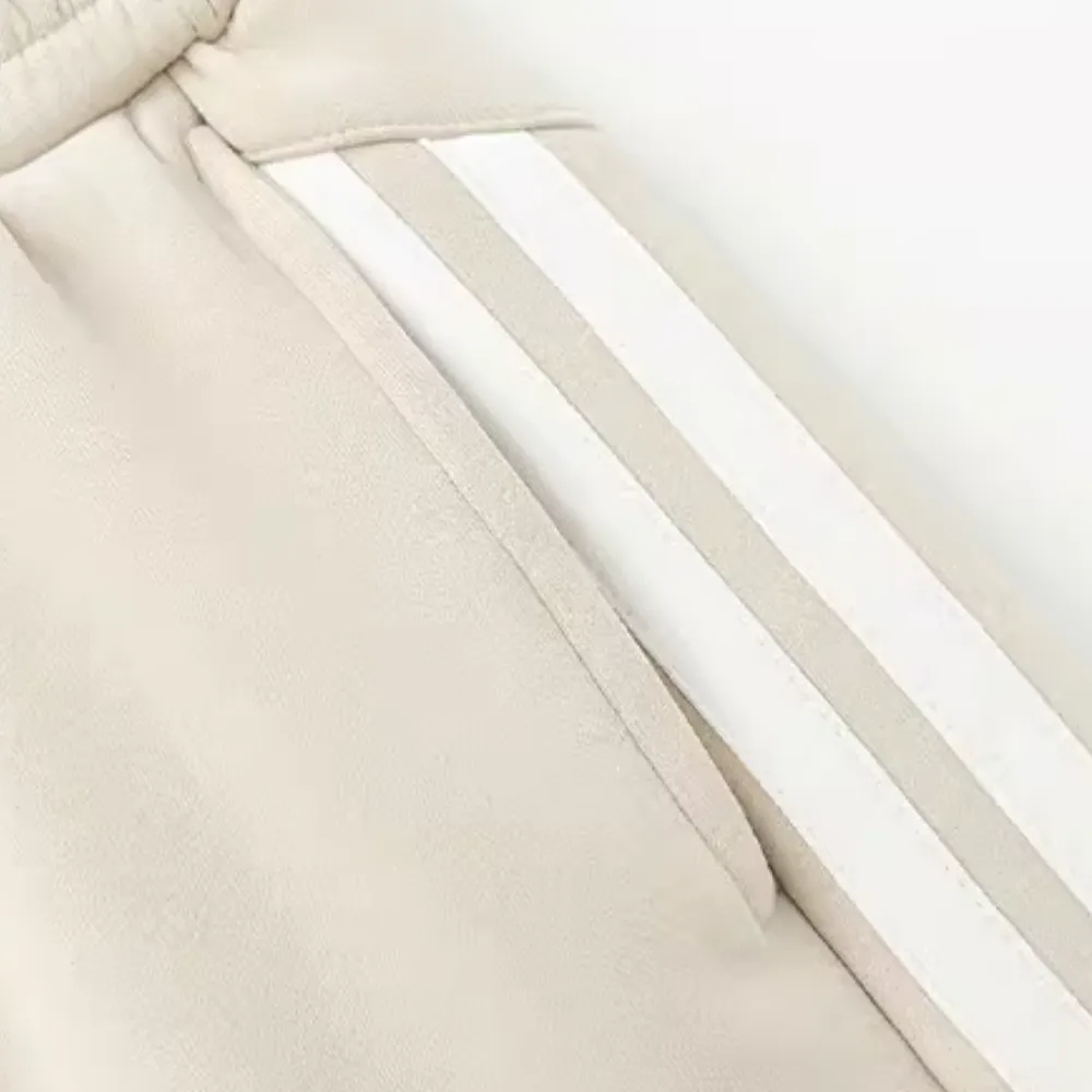Classic Stripe Straight Sweatpants