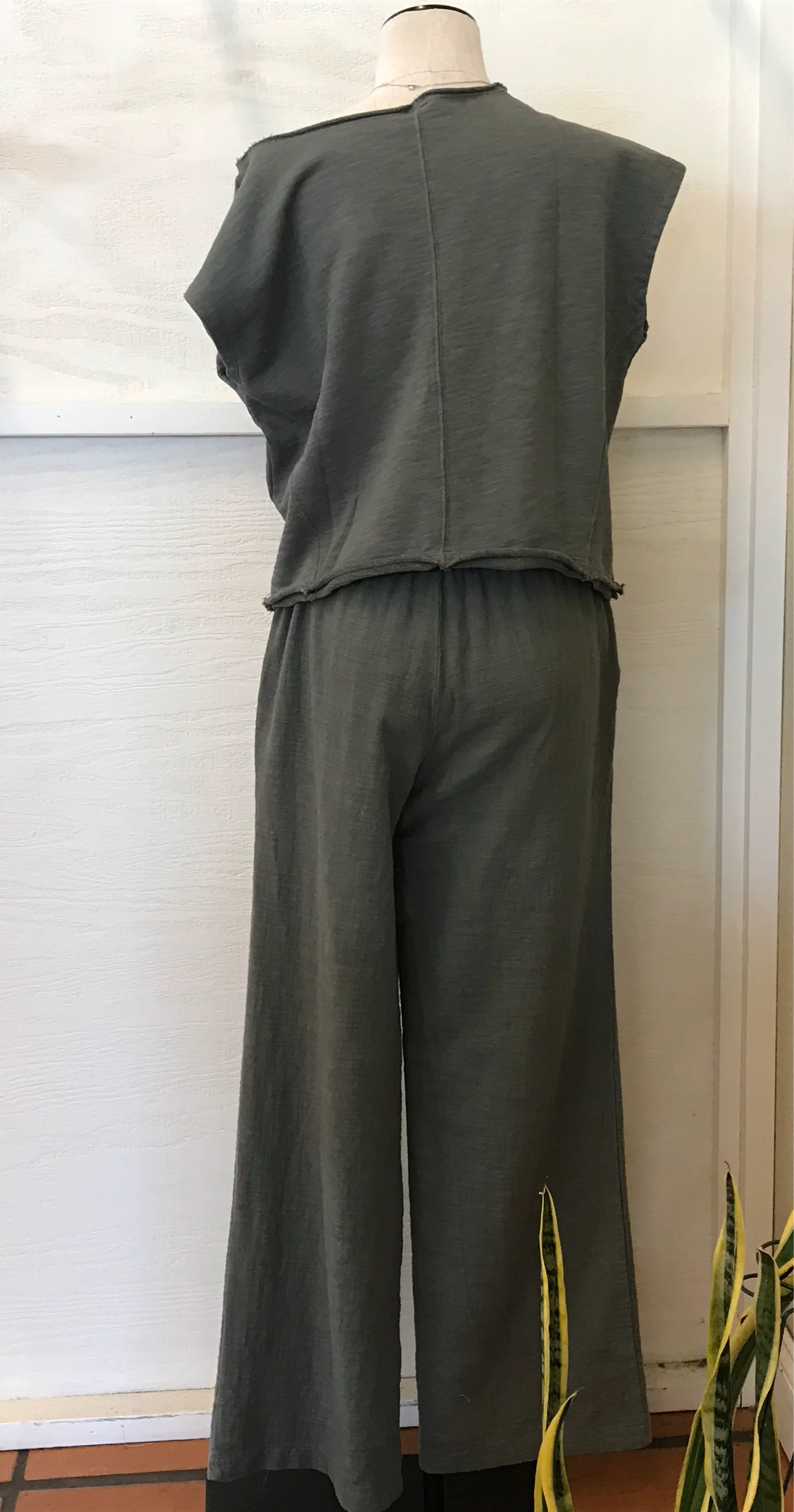 CLAUDIA WIDE LEG SWEATPANTS