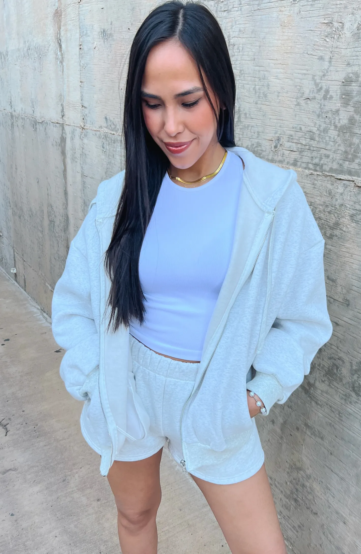 CLOUD NINE  ZIP UP HOODIE