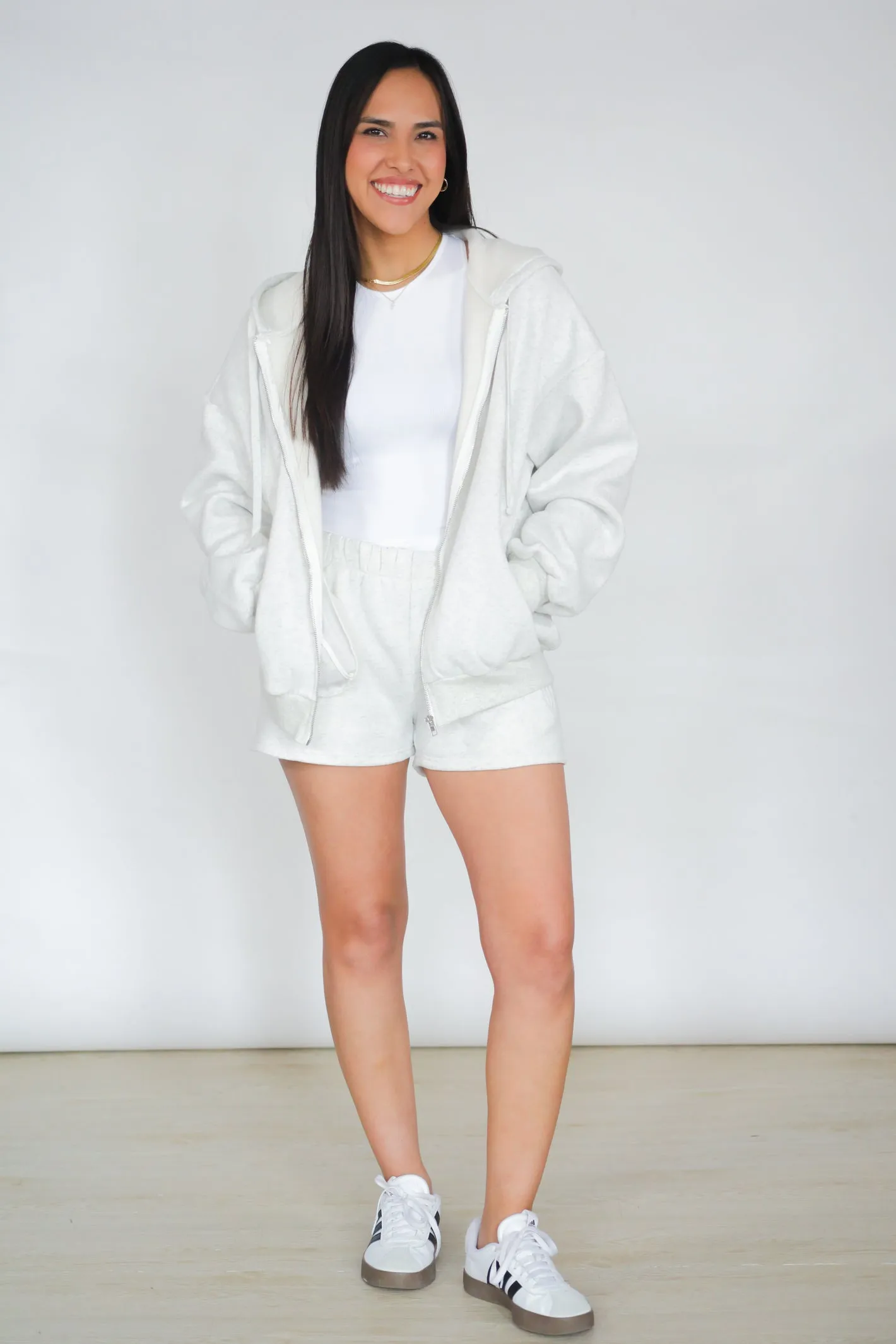 CLOUD NINE  ZIP UP HOODIE